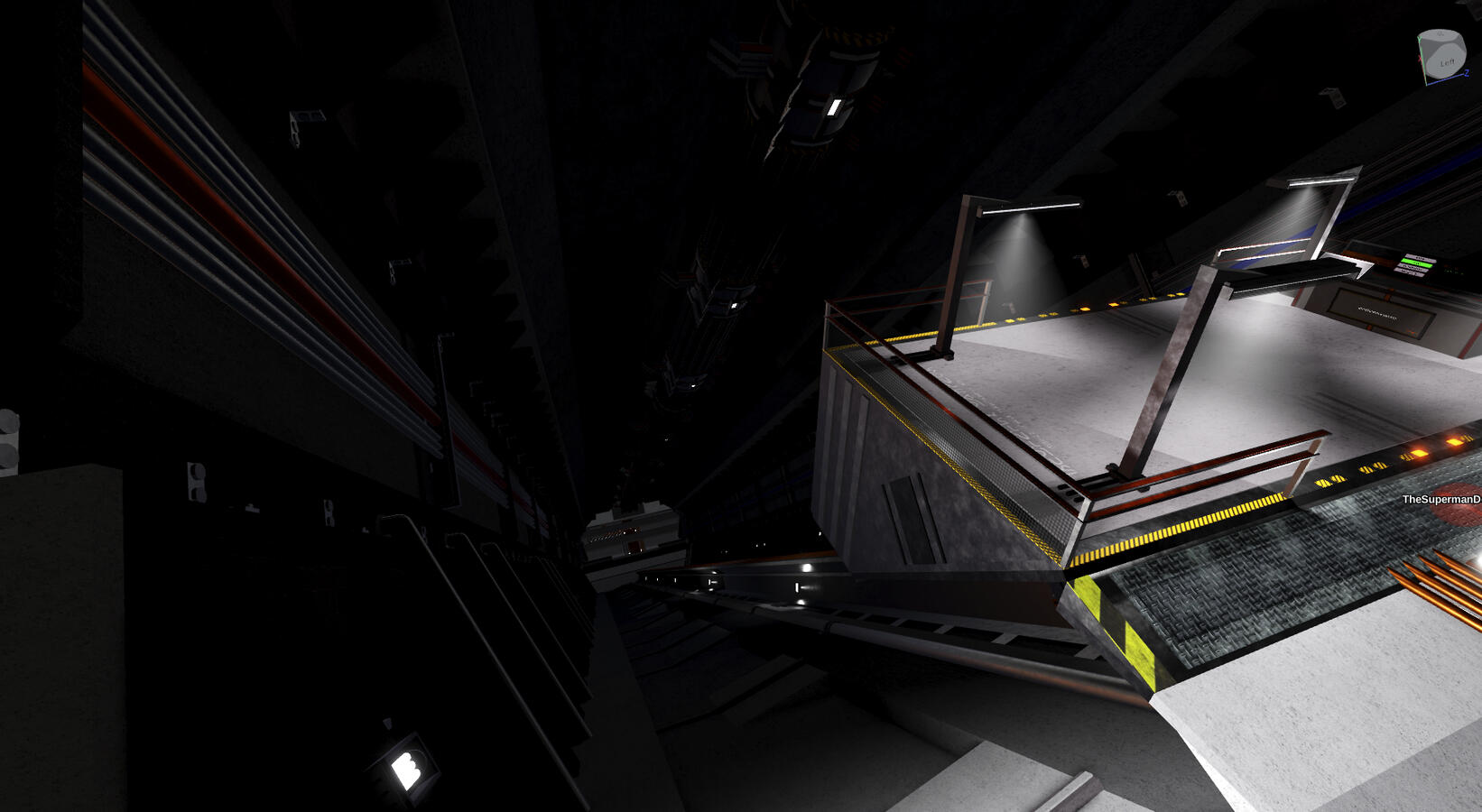 diagonal elevator