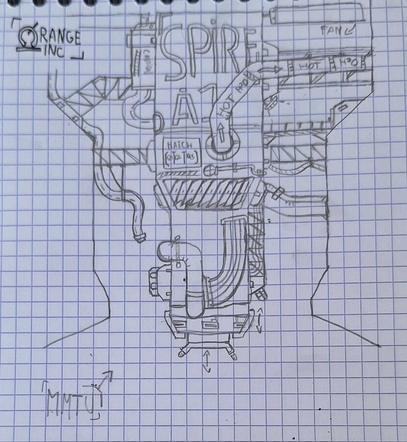 some kind of spire